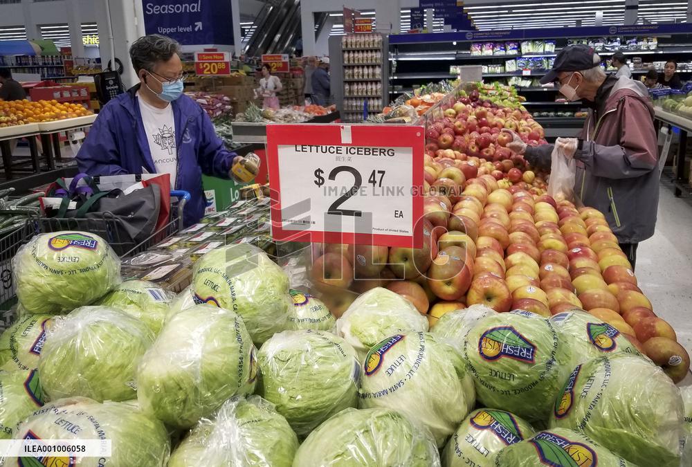 CANADA-VANCOUVER-CPI-RISE