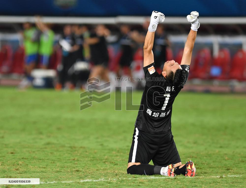 (SP)CHINA-ZHENGZHOU-FOOTBALL-CSL-HENAN VS WUHAN (CN)