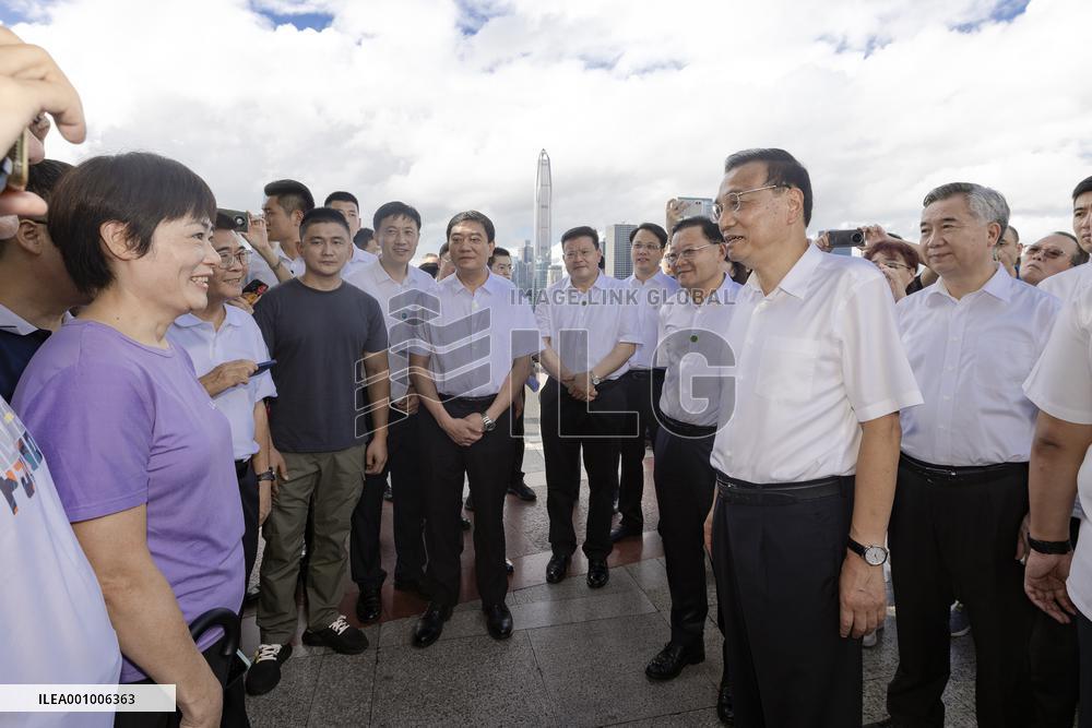 CHINA-GUANGDONG-SHENZHEN-LI KEQIANG-INSPECTION (CN)