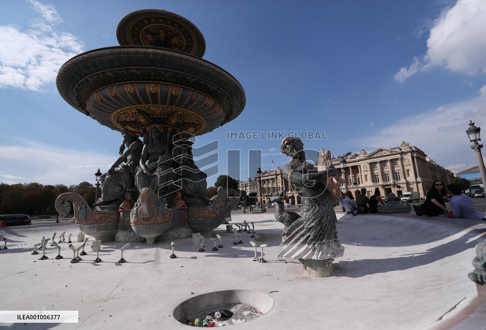 FRANCE-PARIS-DROUGHT