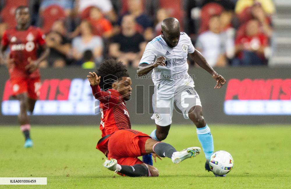 (SP)CANADA-TORONTO-SOCCER-MLS-TORONTO FC VS NEW ENGLAND REVOLUTION