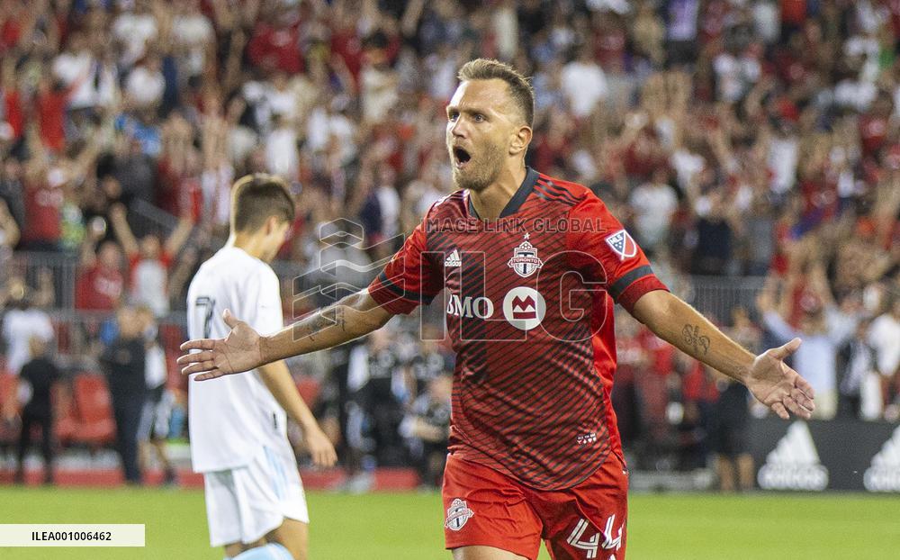 (SP)CANADA-TORONTO-SOCCER-MLS-TORONTO FC VS NEW ENGLAND REVOLUTION