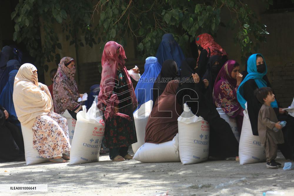 AFGHANISTAN-KABUL-CHINA-DONATED GOOD AID