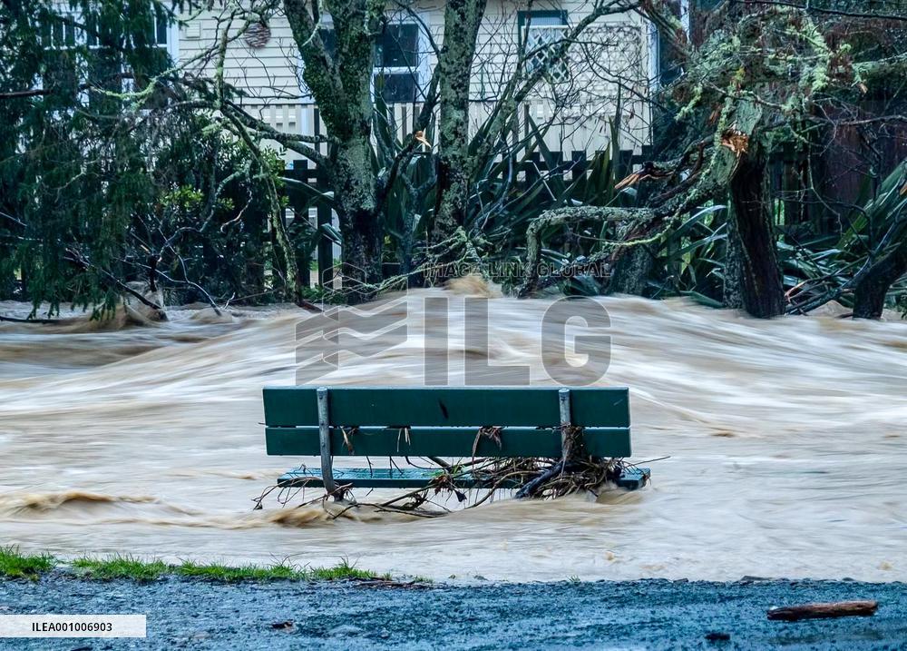 NEW ZEALAND-SOUTH ISLAND-FLOOD