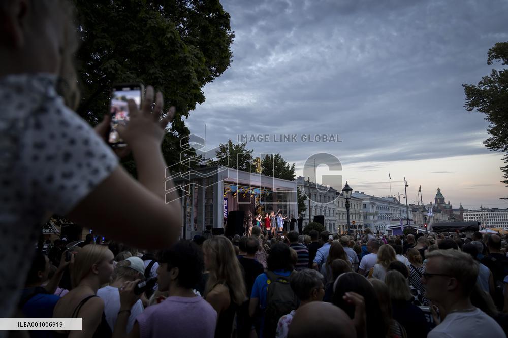 FINLAND-HELSINKI-NIGHT OF THE ARTS