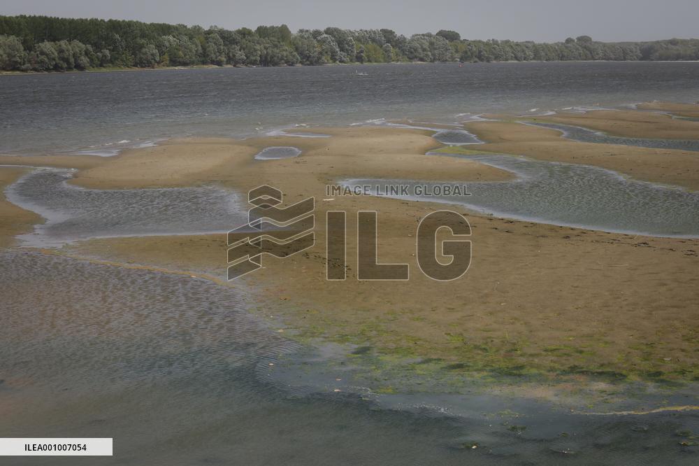 CROATIA-OPATOVAC-DANUBE RIVER-DROUGHT