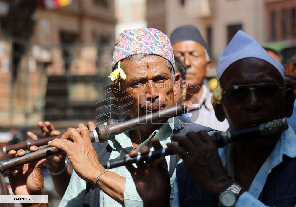 NEPAL-BHAKTAPUR-KRISHNA JANMASHTAMI FESTIVAL