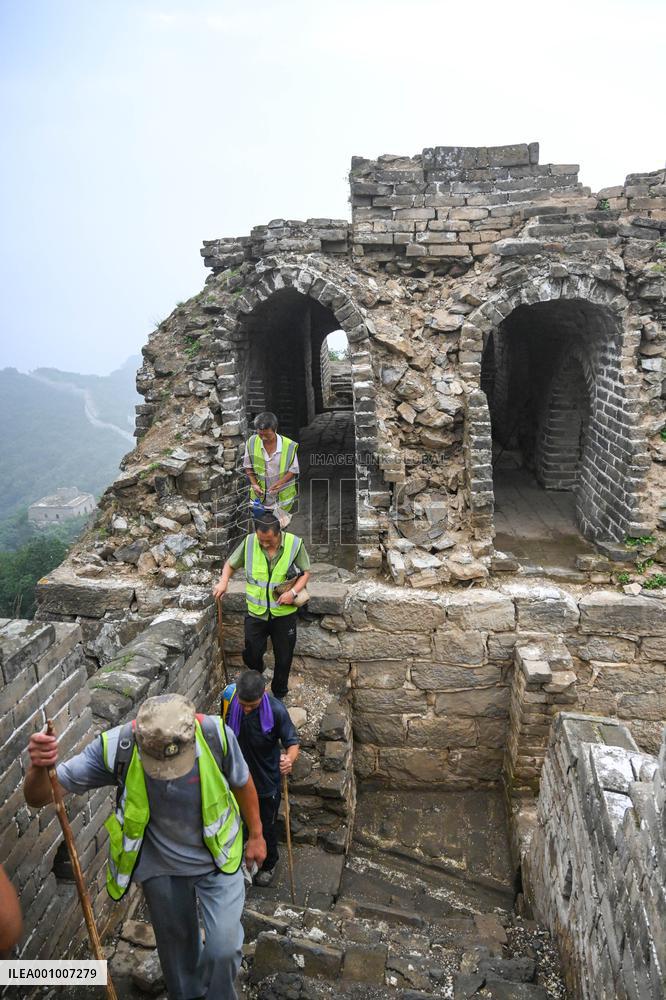 CHINA-BEIJING-GREAT WALL-RESTORATION (CN)