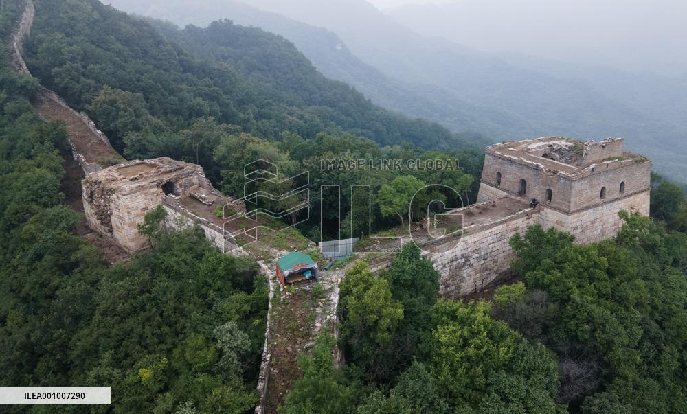 CHINA-BEIJING-GREAT WALL-RESTORATION (CN)