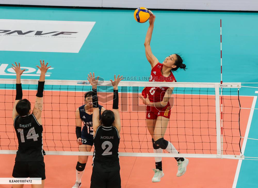 (SP)PHILIPPINES-PASIG CITY-VOLLEYBALL-AVC CUP-WOMEN