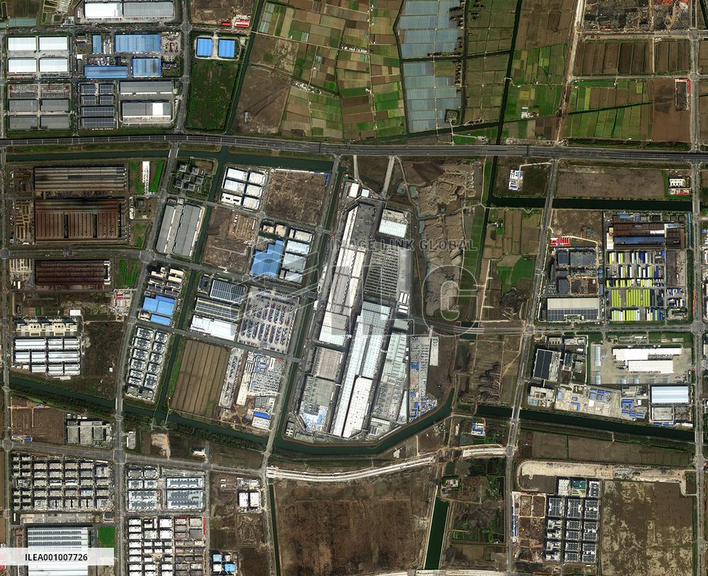 CHINA-SHANGHAI-LINGANG NEW AREA-REMOTE SENSING IMAGES (CN)