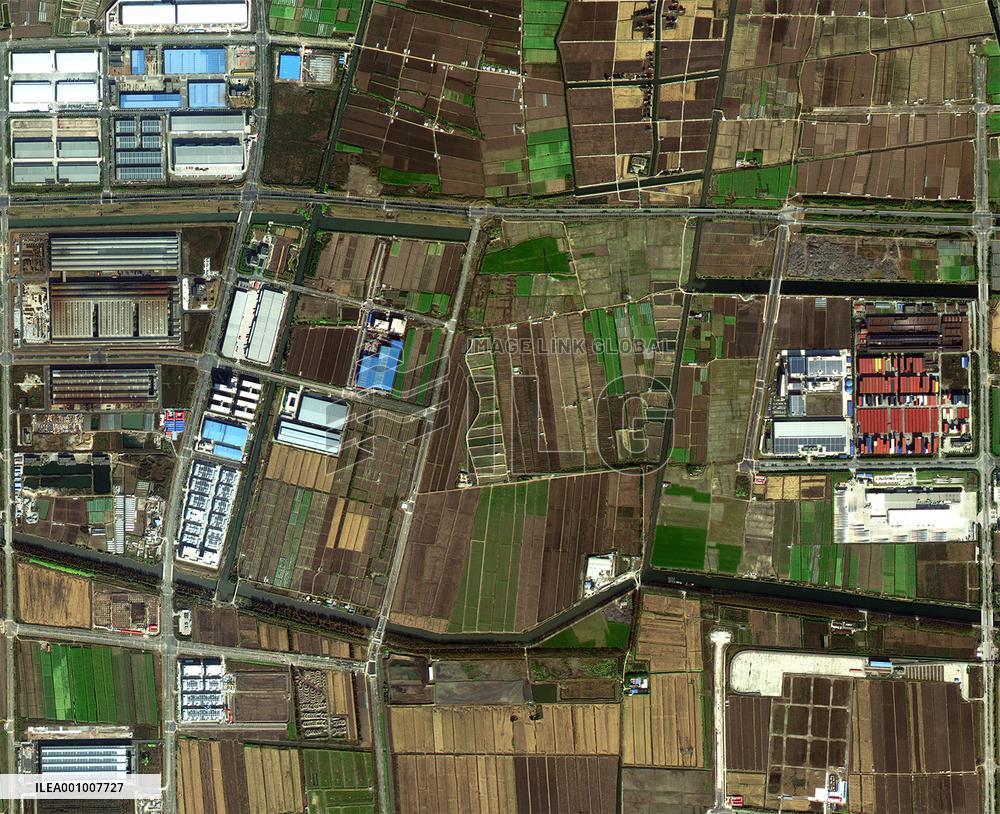 CHINA-SHANGHAI-LINGANG NEW AREA-REMOTE SENSING IMAGES (CN)