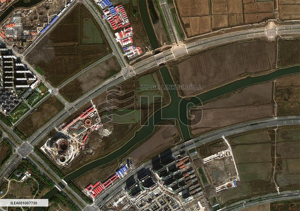 CHINA-SHANGHAI-LINGANG NEW AREA-REMOTE SENSING IMAGES (CN)