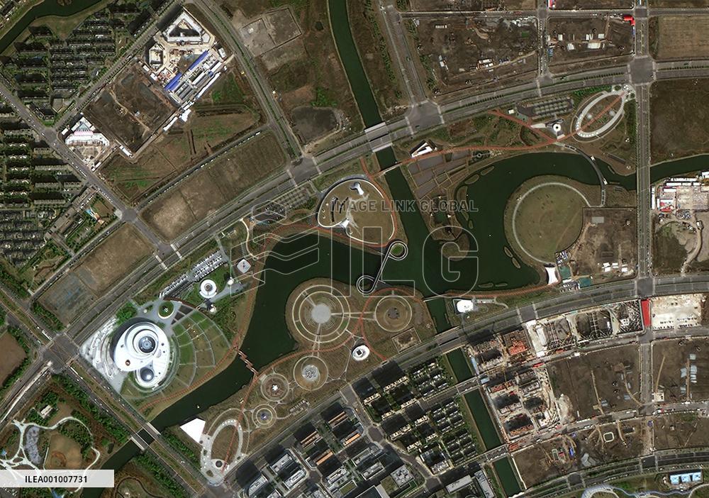CHINA-SHANGHAI-LINGANG NEW AREA-REMOTE SENSING IMAGES (CN)