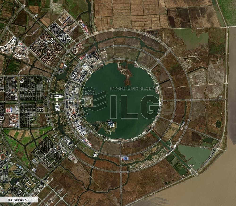 CHINA-SHANGHAI-LINGANG NEW AREA-REMOTE SENSING IMAGES (CN)