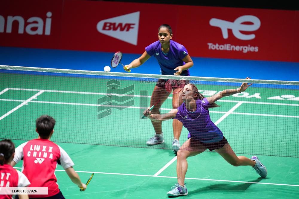 (SP)JAPAN-TOKYO-BADMINTON-WORLD CHAMPIONSHIPS-WOMEN'S DOUBLES