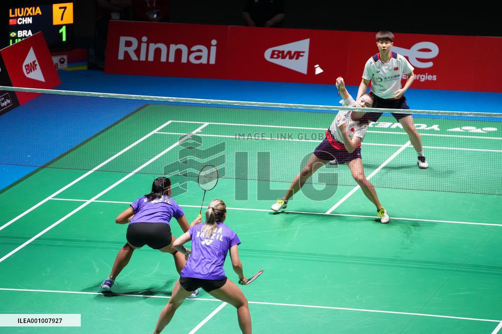 (SP)JAPAN-TOKYO-BADMINTON-WORLD CHAMPIONSHIPS-WOMEN'S DOUBLES