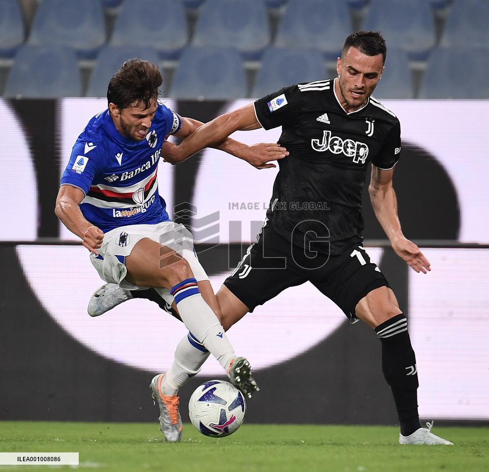 (SP)ITALY-GENOVA-FOOTBALL-SERIE A-JUVENTUS VS SAMPDORIA