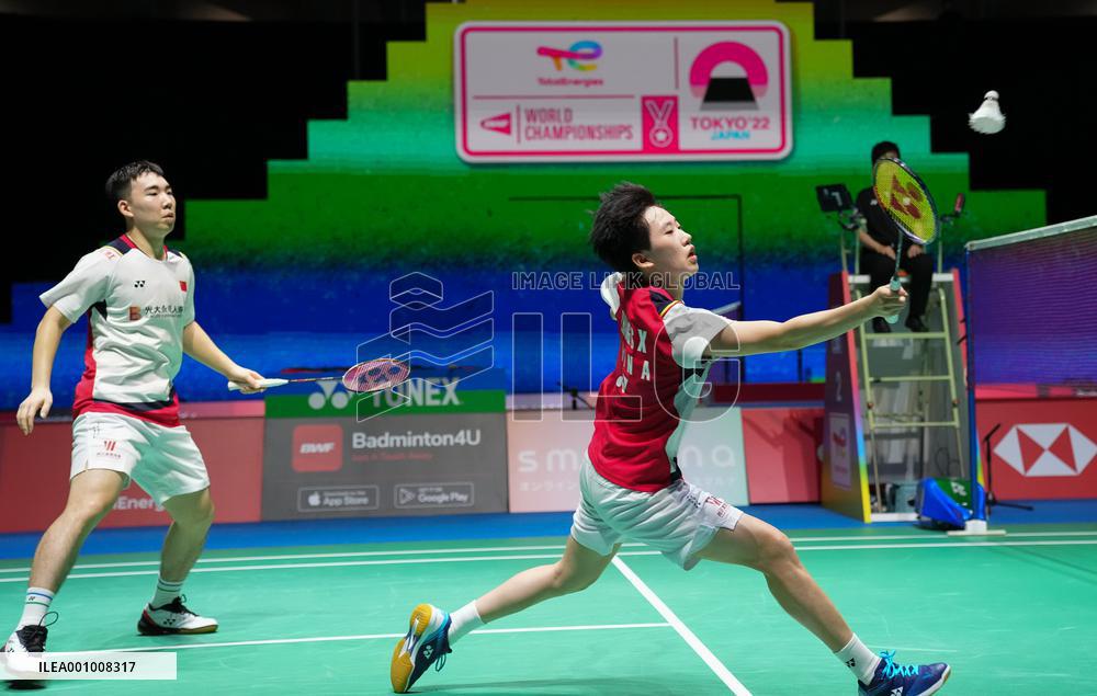 (SP)JAPAN-TOKYO-BADMINTON-WORLD CHAMPIONSHIPS-MIXED DOUBLES