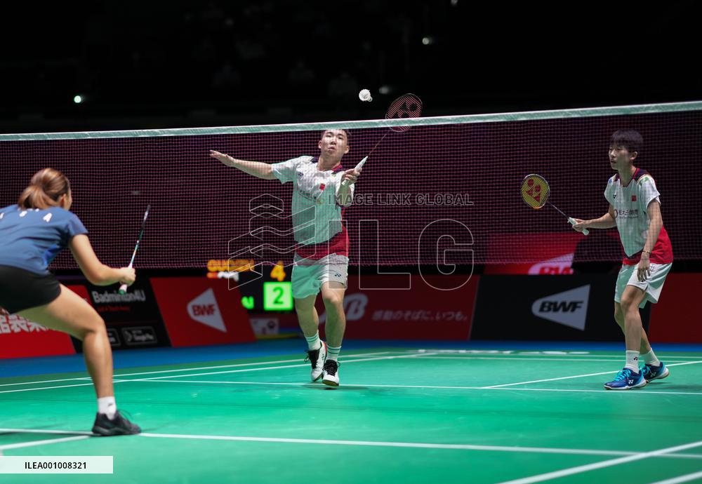 (SP)JAPAN-TOKYO-BADMINTON-WORLD CHAMPIONSHIPS-MIXED DOUBLES