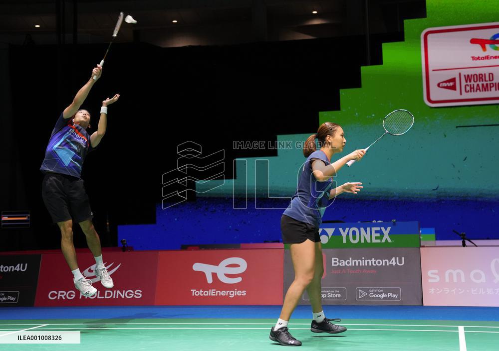 (SP)JAPAN-TOKYO-BADMINTON-WORLD CHAMPIONSHIPS-MIXED DOUBLES