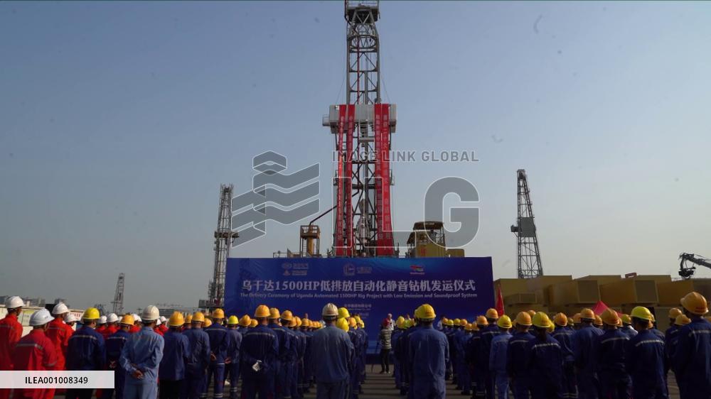GLOBALink | China-built sound-proof drilling rig to be shipped to Uganda