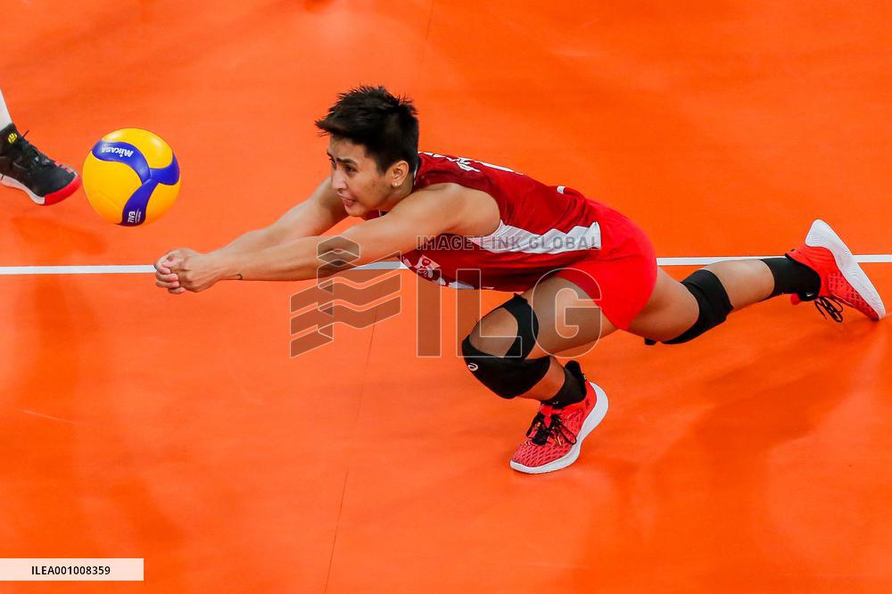 (SP)THE PHILIPPINES-PASIG CITY-VOLLEYBALL-AVC CUP-WOMEN-CHINA VS PHILIPPINES