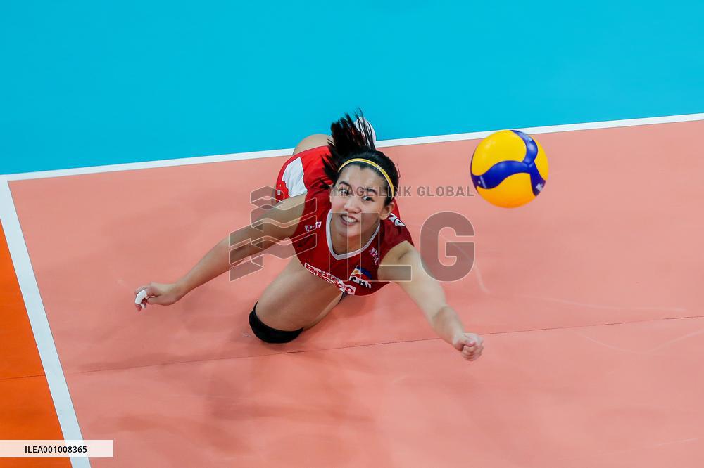(SP)THE PHILIPPINES-PASIG CITY-VOLLEYBALL-AVC CUP-WOMEN-CHINA VS PHILIPPINES