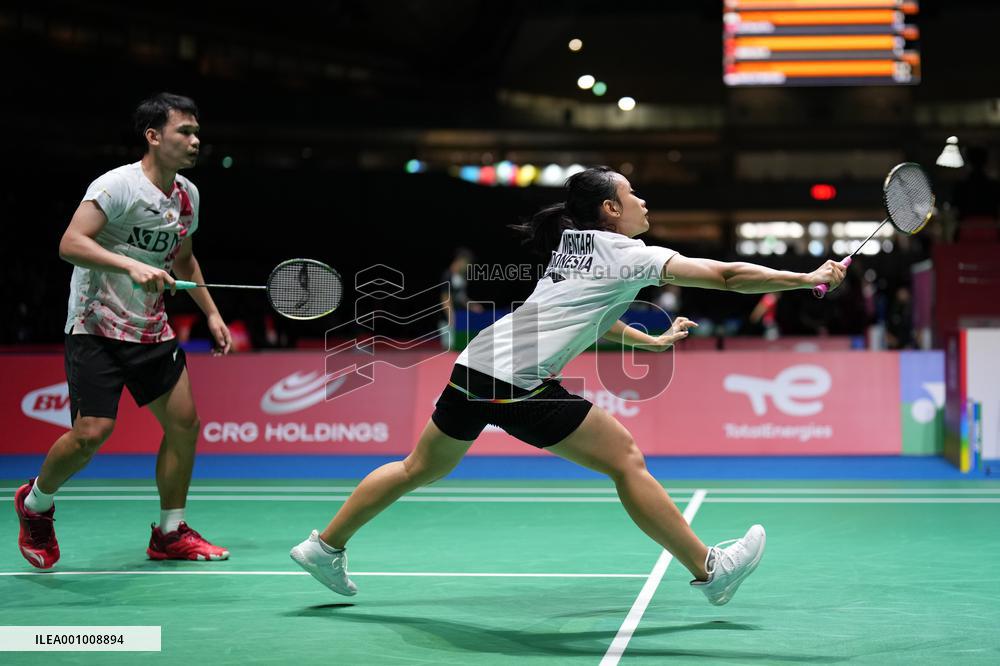(SP)JAPAN-TOKYO-BADMINTON-WORLD CHAMPIONSHIPS-MIXED DOUBLES