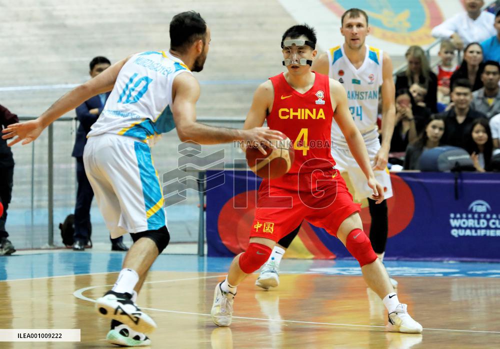 (SP)KAZAKHSTAN-NUR-SULTAN-BASKETBALL-FIBA WORLD CUP-QUALIFIERS-CHN VS KAZ