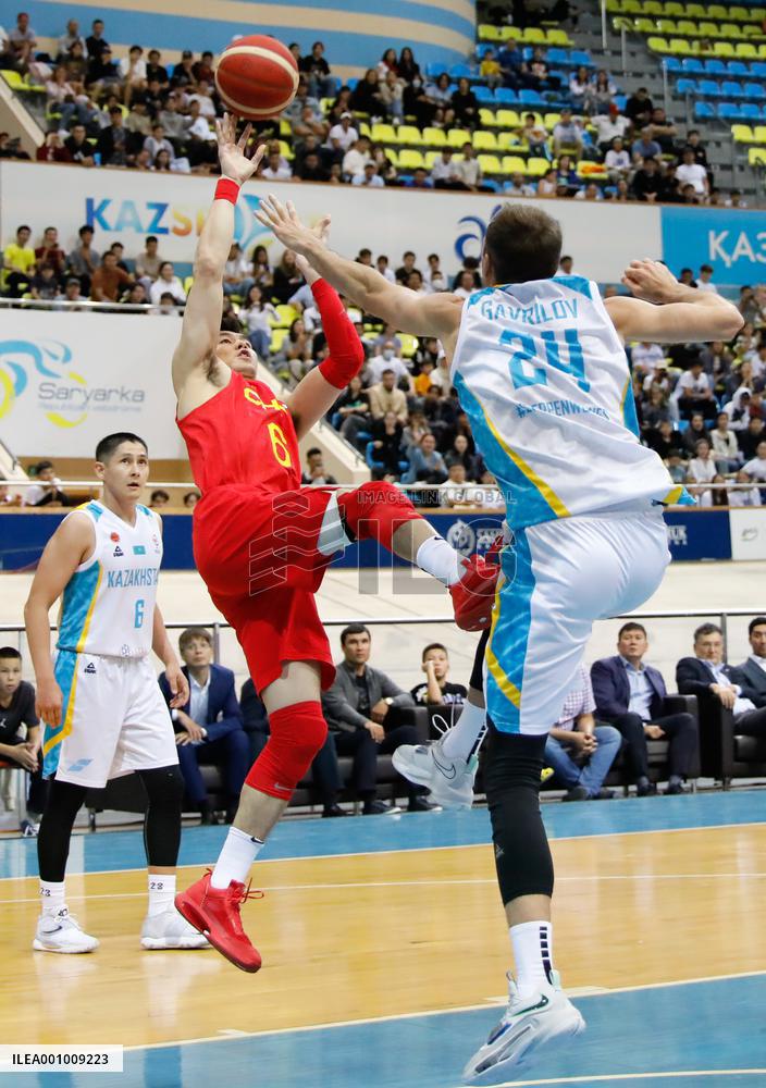 (SP)KAZAKHSTAN-NUR-SULTAN-BASKETBALL-FIBA WORLD CUP-QUALIFIERS-CHN VS KAZ