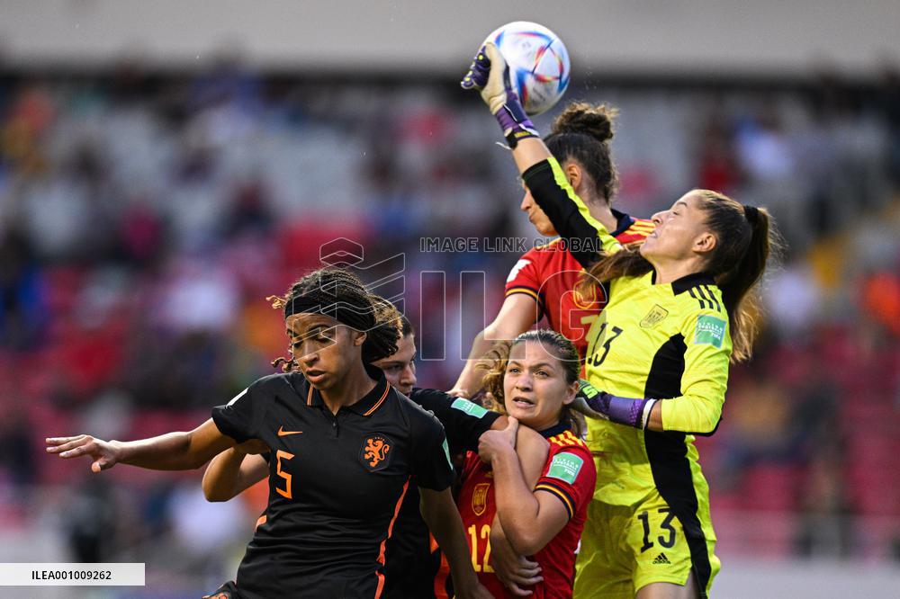 (SP)COSTA RICA-SAN JOSE-FOOTABLL-FIFA U20 WOMEN'S WORLD CUP-SEMIFINAL-ESP VS NED