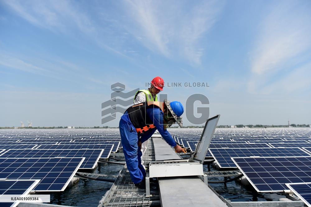 CHINA-ANHUI-YINGSHANG-FLOATING PHOTOVOLTAIC POWER STATION (CN)