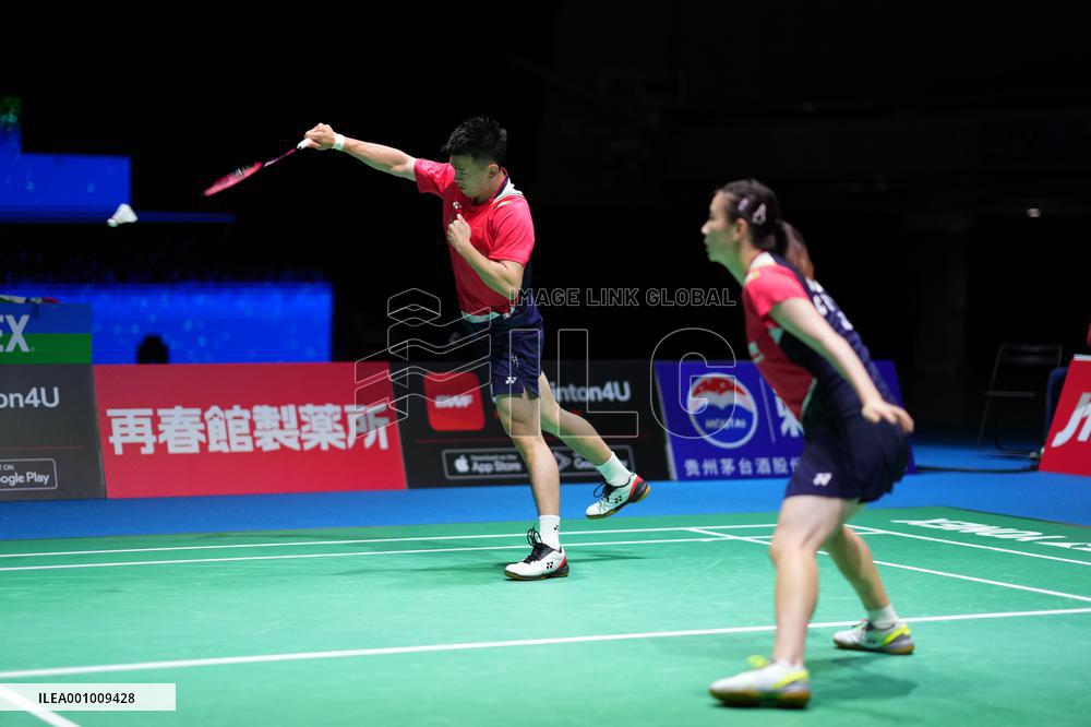 (SP)JAPAN-TOKYO-BADMINTON-WORLD CHAMPIONSHIPS-MIXED DOUBLES
