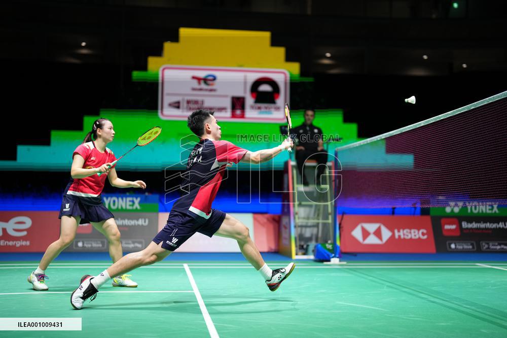(SP)JAPAN-TOKYO-BADMINTON-WORLD CHAMPIONSHIPS-MIXED DOUBLES