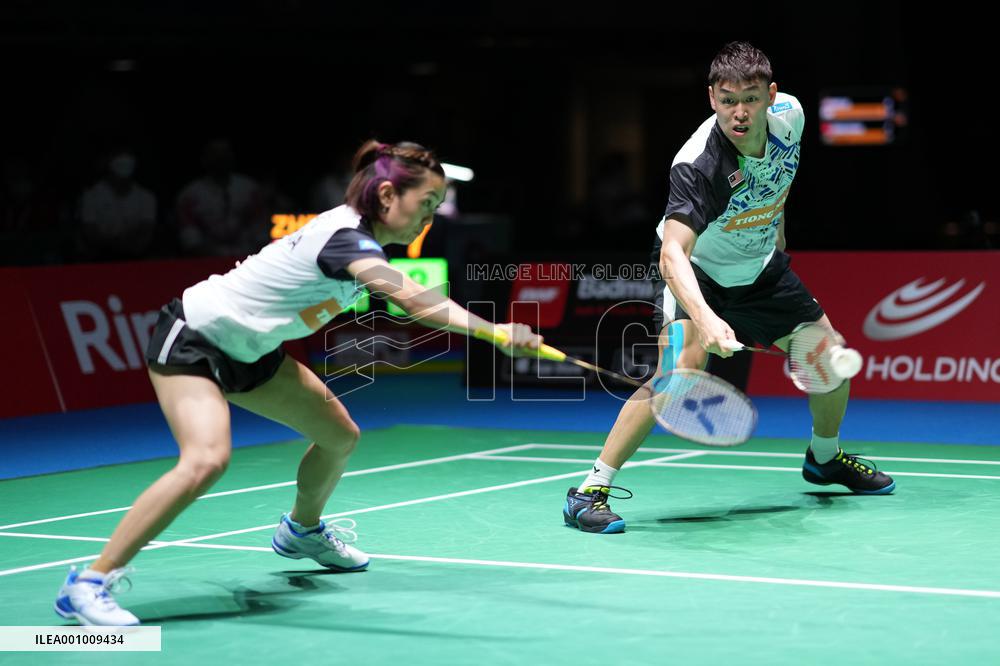 (SP)JAPAN-TOKYO-BADMINTON-WORLD CHAMPIONSHIPS-MIXED DOUBLES