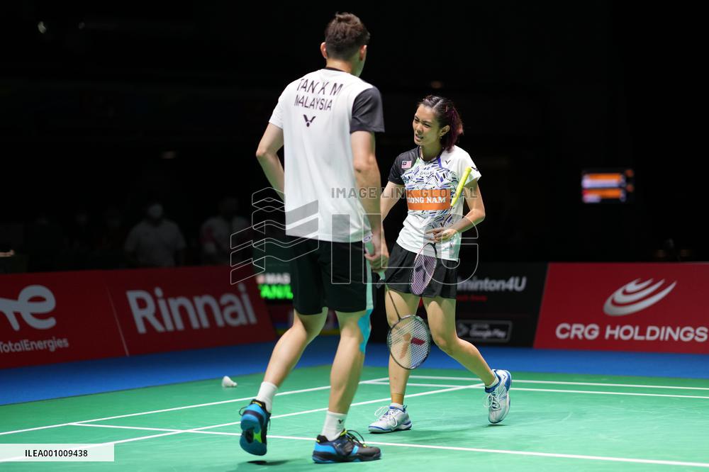 (SP)JAPAN-TOKYO-BADMINTON-WORLD CHAMPIONSHIPS-MIXED DOUBLES