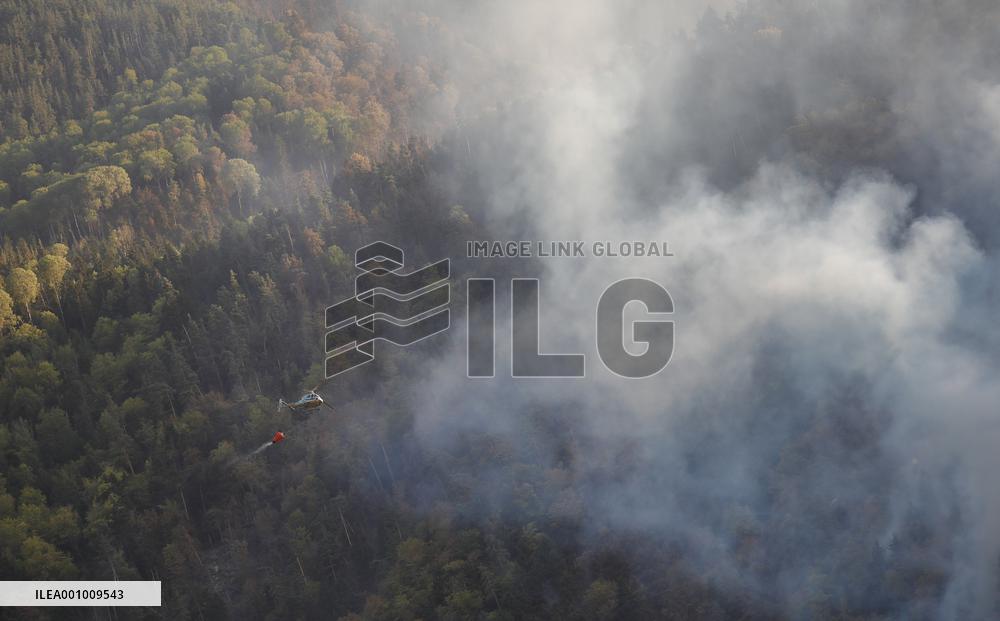GEORGIA-BORJOMI-WILDFIRE