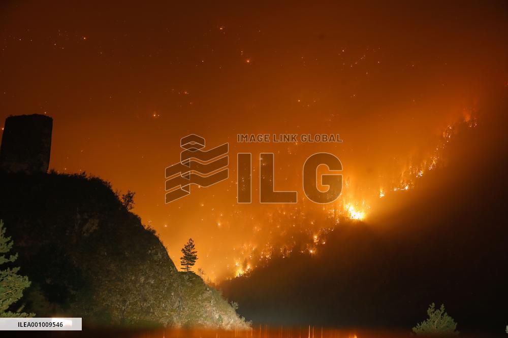 GEORGIA-BORJOMI-WILDFIRE