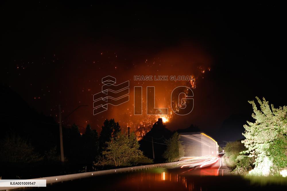 GEORGIA-BORJOMI-WILDFIRE