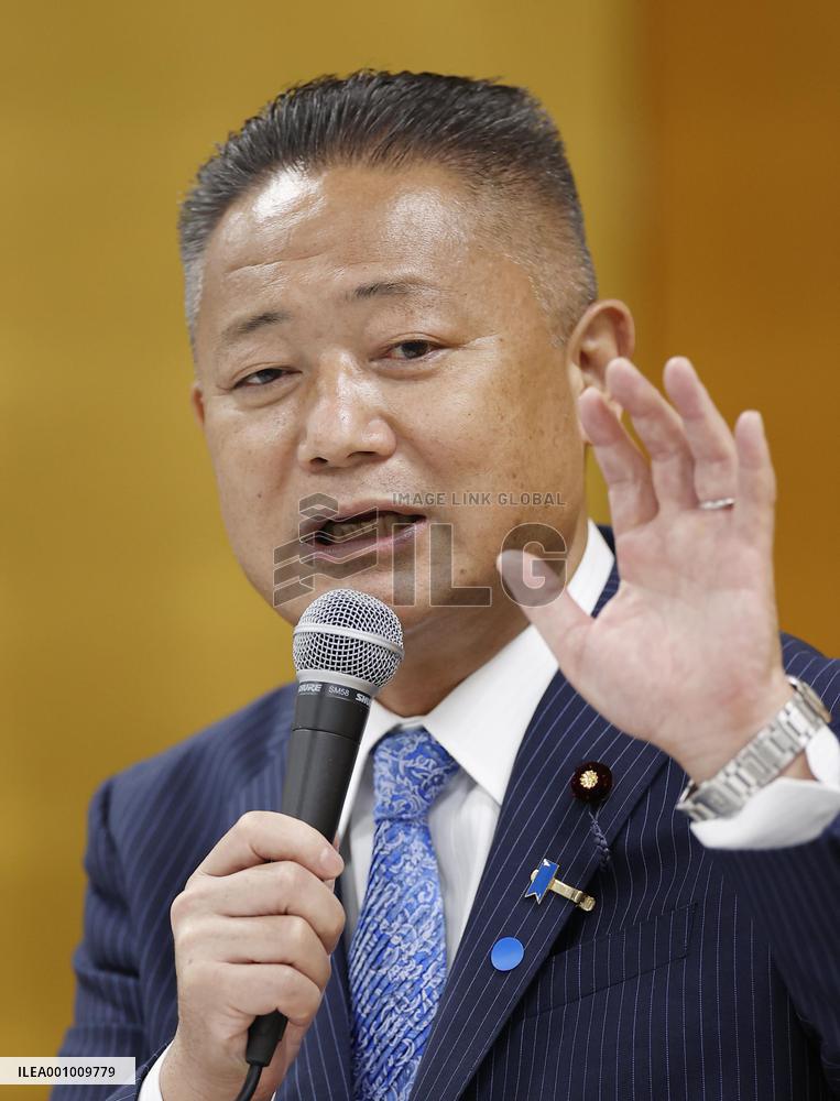 Baba named new head of Japan Innovation Party