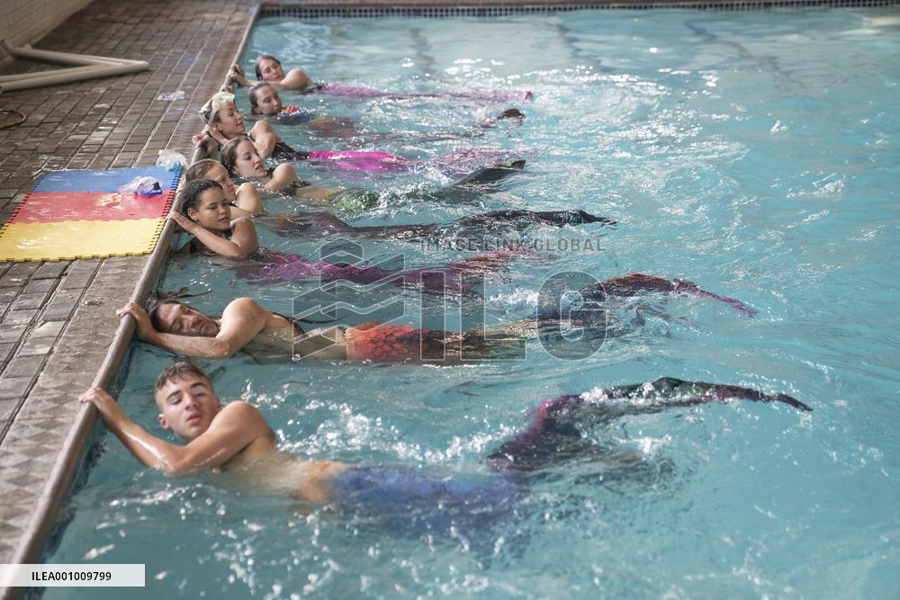 SOUTH AFRICA-JOHANNESBURG-MERMAID-SCHOOL