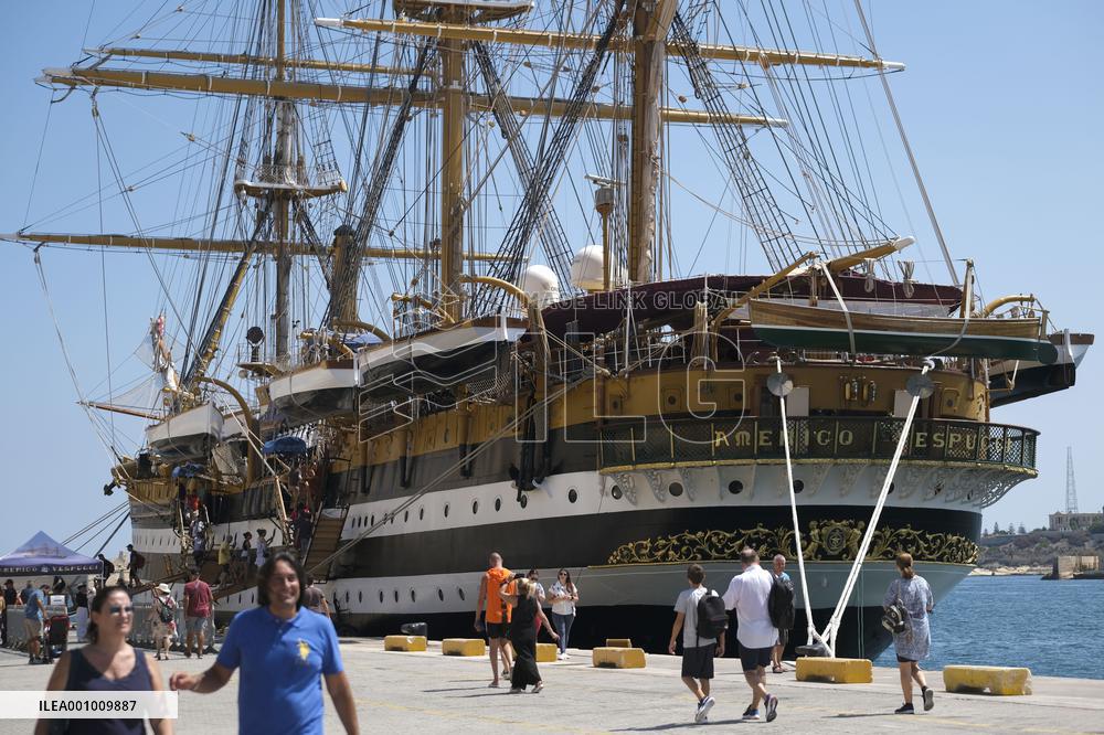 MALTA-VALLETTA-ITALIAN NAVY TRAINING SHIP