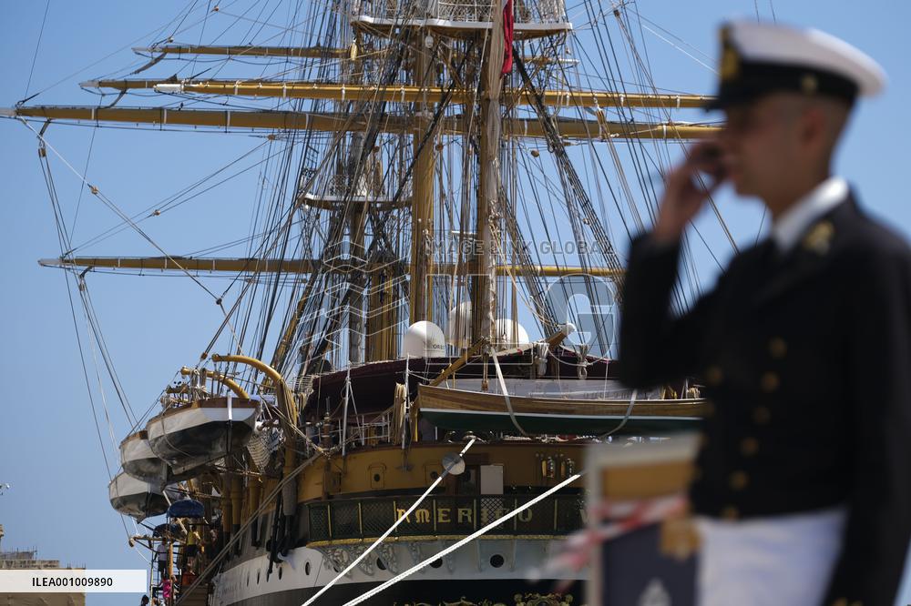 MALTA-VALLETTA-ITALIAN NAVY TRAINING SHIP