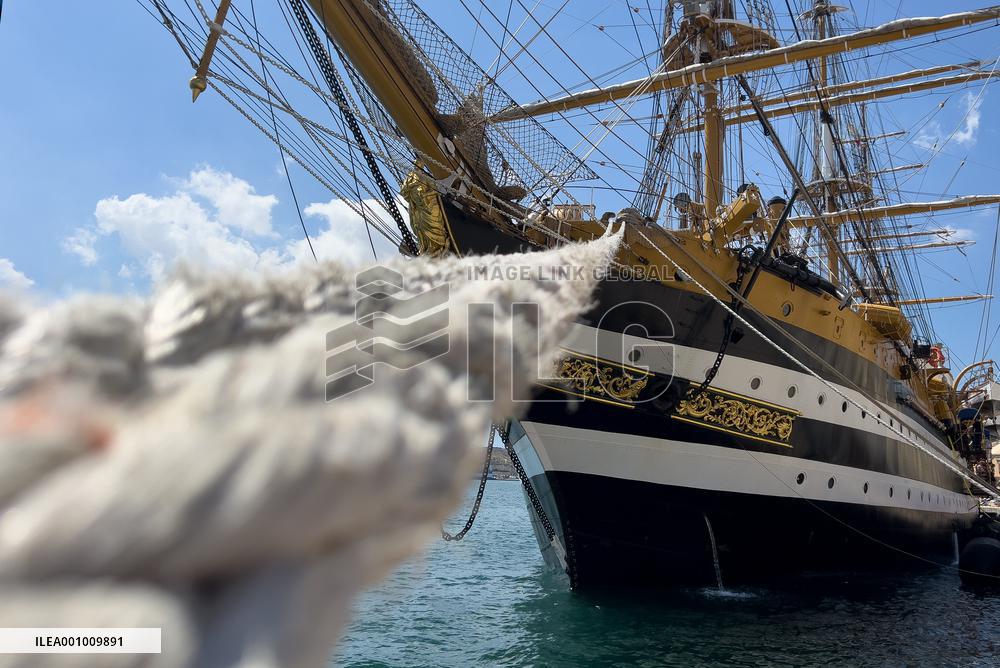 MALTA-VALLETTA-ITALIAN NAVY TRAINING SHIP