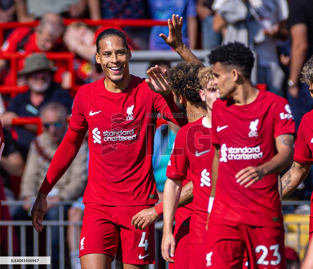 (SP)BRITAIN-LIVERPOOL-FOOTBALL-PREMIER LEAGUE-LIVERPOOL VS BOURNEMOUTH