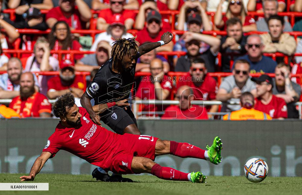 (SP)BRITAIN-LIVERPOOL-FOOTBALL-PREMIER LEAGUE-LIVERPOOL VS BOURNEMOUTH