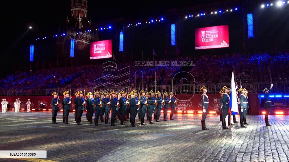 15th "Spasskaya Tower" Int'l Military Music Festival kicks off in Moscow