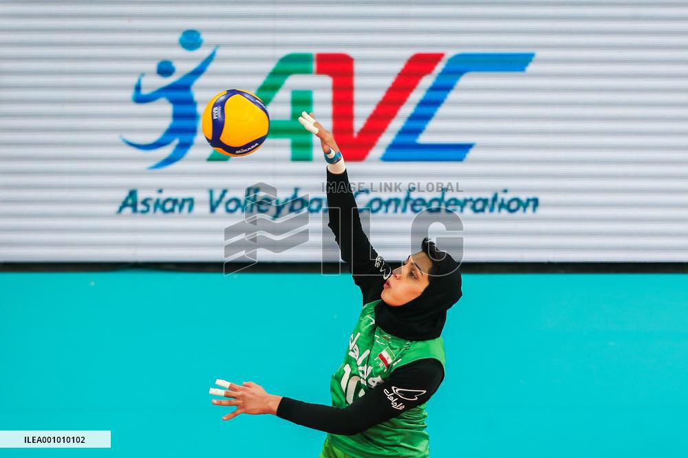 (SP)THE PHILIPPINES-PASIG CITY-VOLLEYBALL-AVC CUP-WOMEN-TPE VS IRI