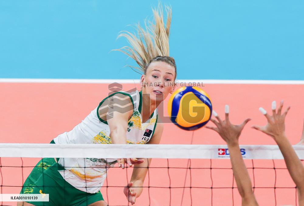 (SP)THE PHILIPPINES-PASIG CITY-VOLLEYBALL-AVC CUP-WOMEN-AUS VS PHI